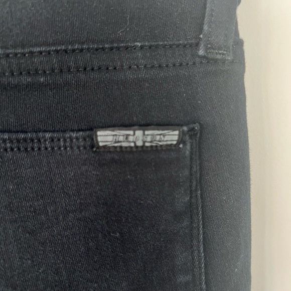 Hudson Krista Ankle Super Skinny Black Jeans. Sz 27 - Picture 7 of 11